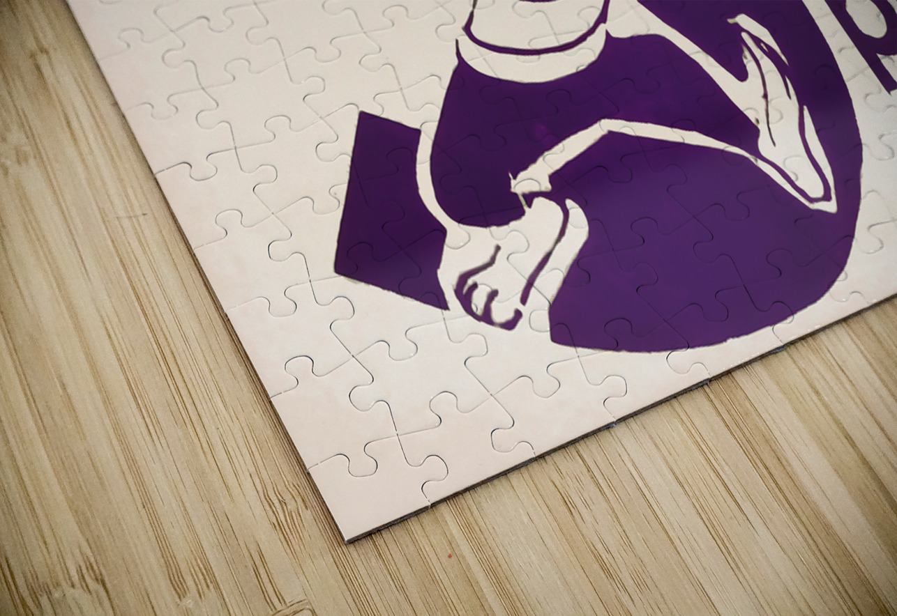 1960s kansas state wildcat art Row One Brand Puzzle