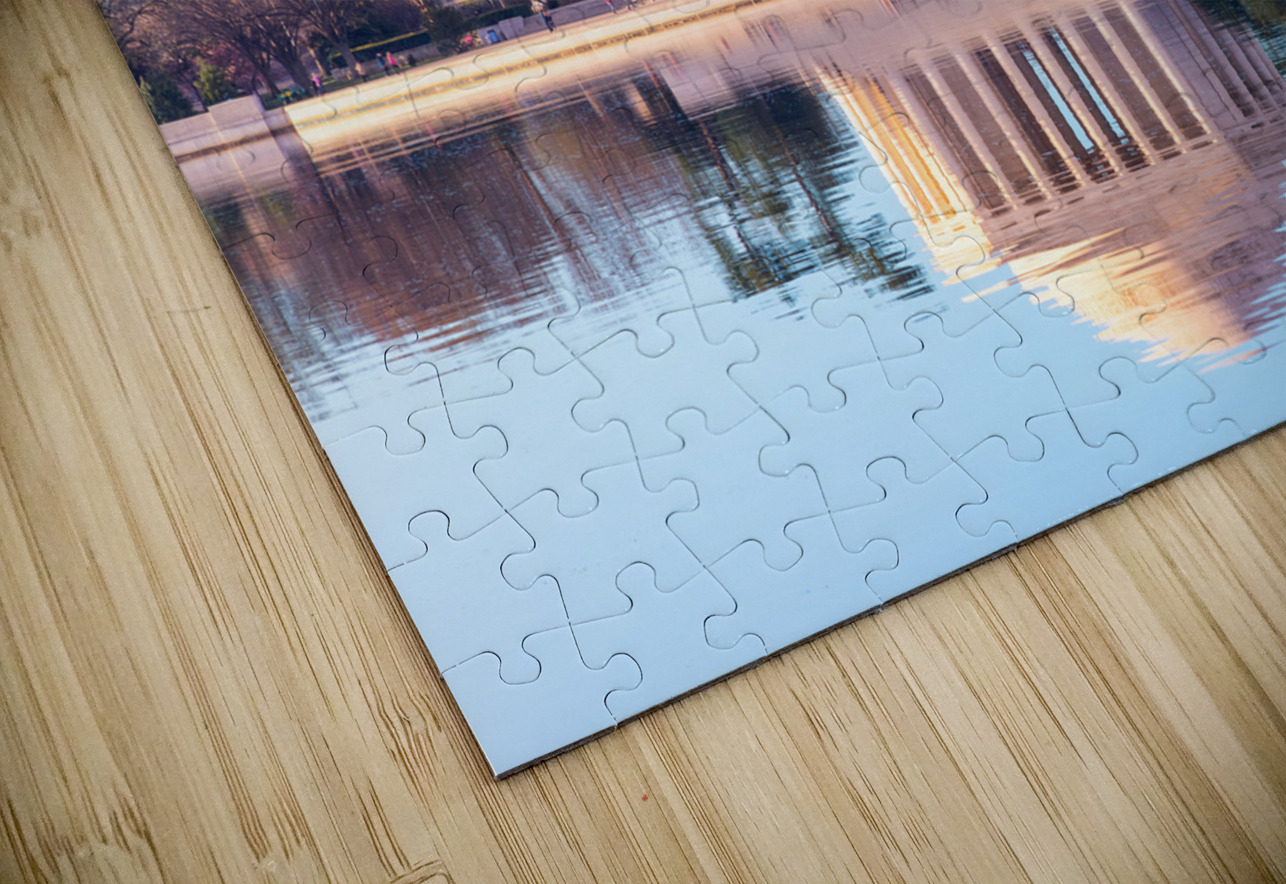 Beautiful early morning Jefferson Memorial Steve Heap Puzzle