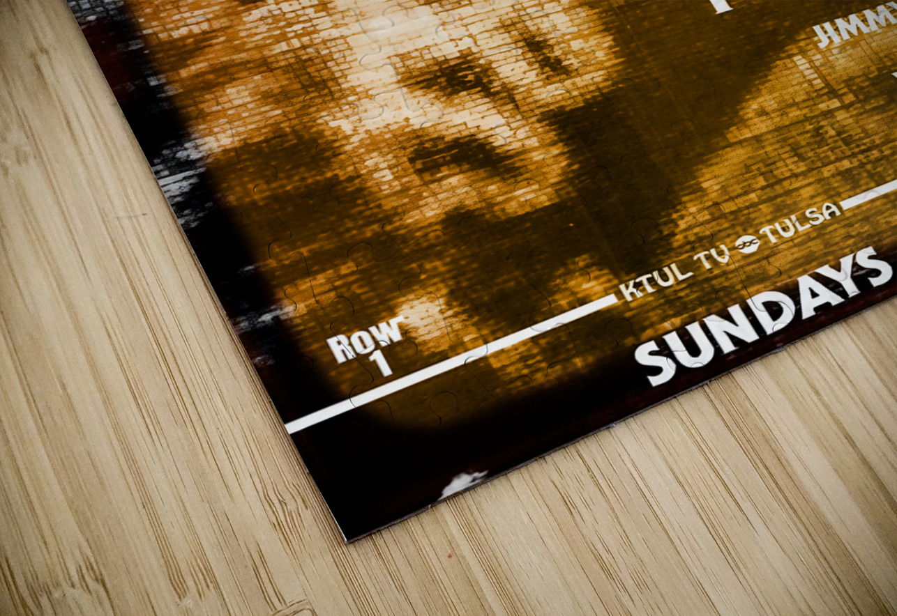 1979 Jimmy Johnson Show OSU Football Ad Row One Brand Puzzle