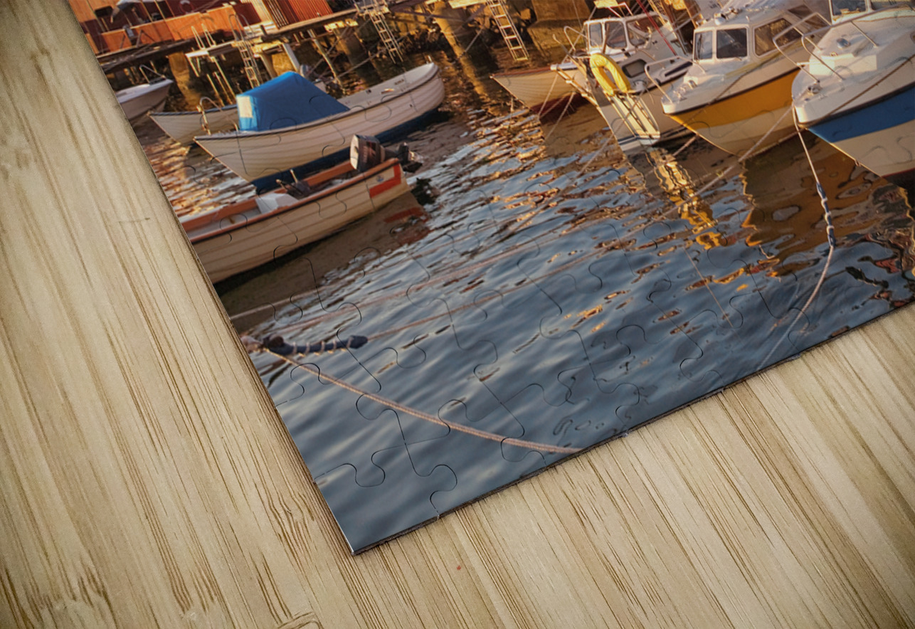 Village of Fjallbacka Bohuslan Coast Sweden 170933 Panoramic Images Puzzle