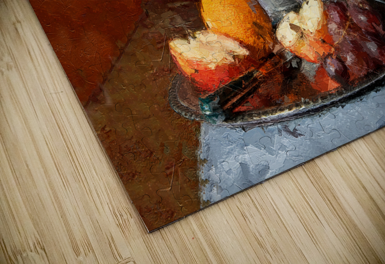 Fruit and Wine Painterly Gil Hooper Puzzle
