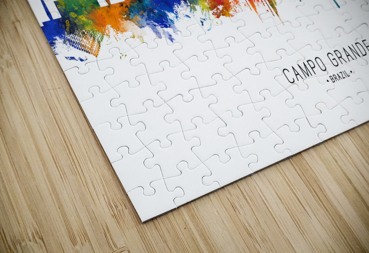 Campo Grande Brazil Skyline Towseef Dar Puzzle