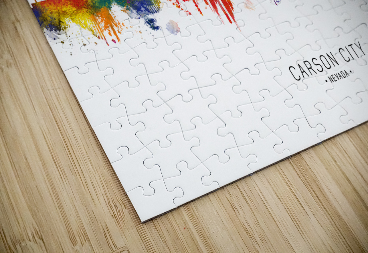 Carson City Nevada Skyline Towseef Dar Puzzle