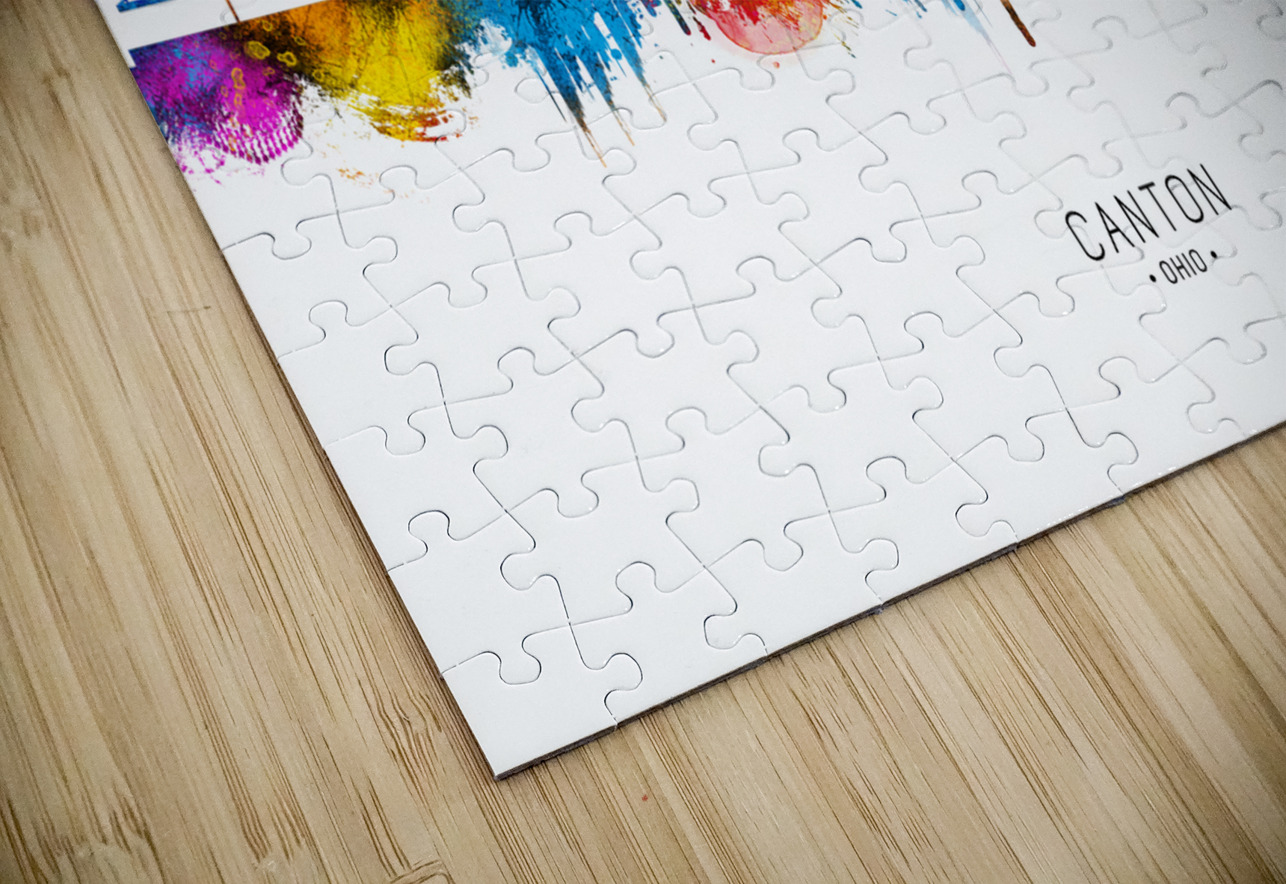 Canton Ohio Skyline Towseef Dar Puzzle