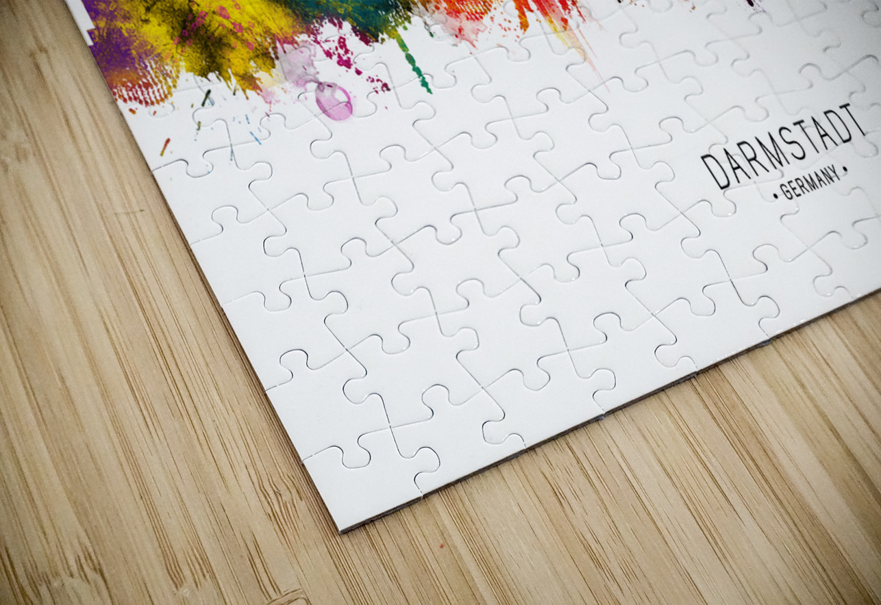 Darmstadt Germany Skyline Towseef Dar Puzzle