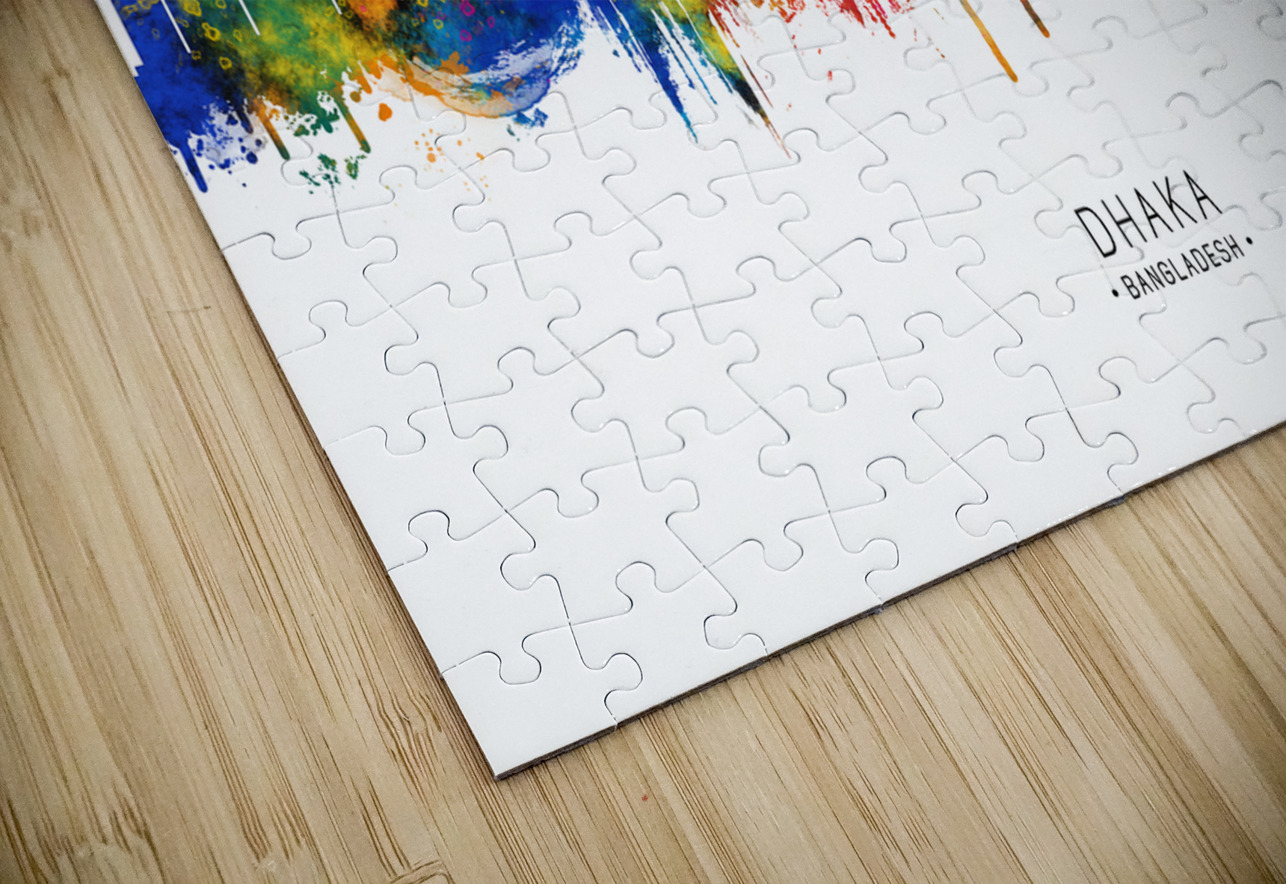 Dhaka Bangladesh Skyline Towseef Dar Puzzle