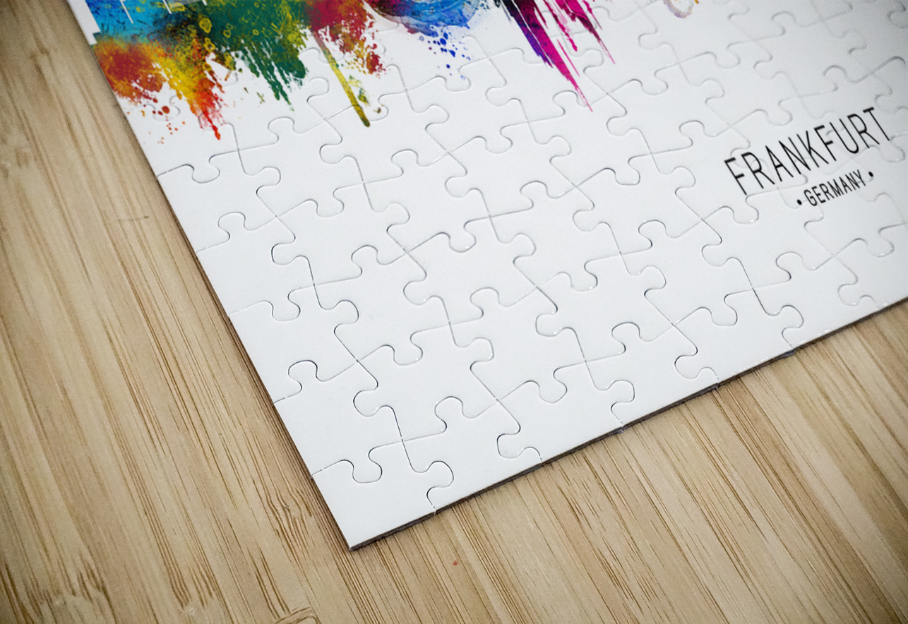 Frankfurt Germany Skyline Towseef Dar Puzzle