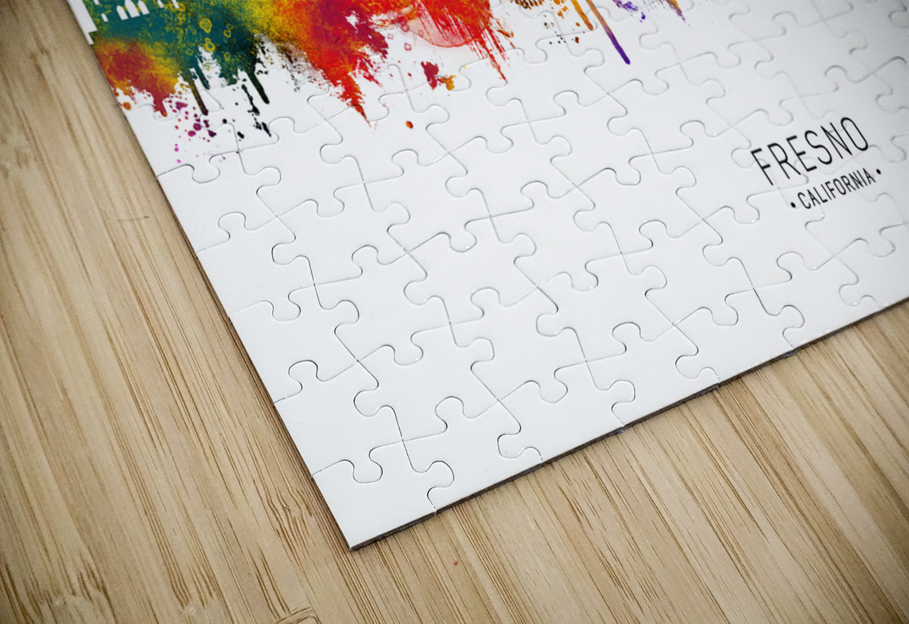 Fresno California Skyline Towseef Dar Puzzle