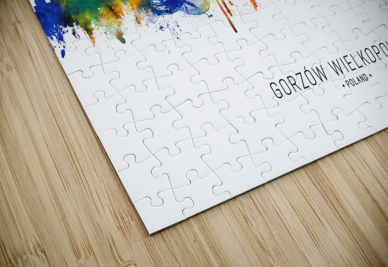 Gorzow Wielkopolski Poland Skyline Towseef Dar Puzzle