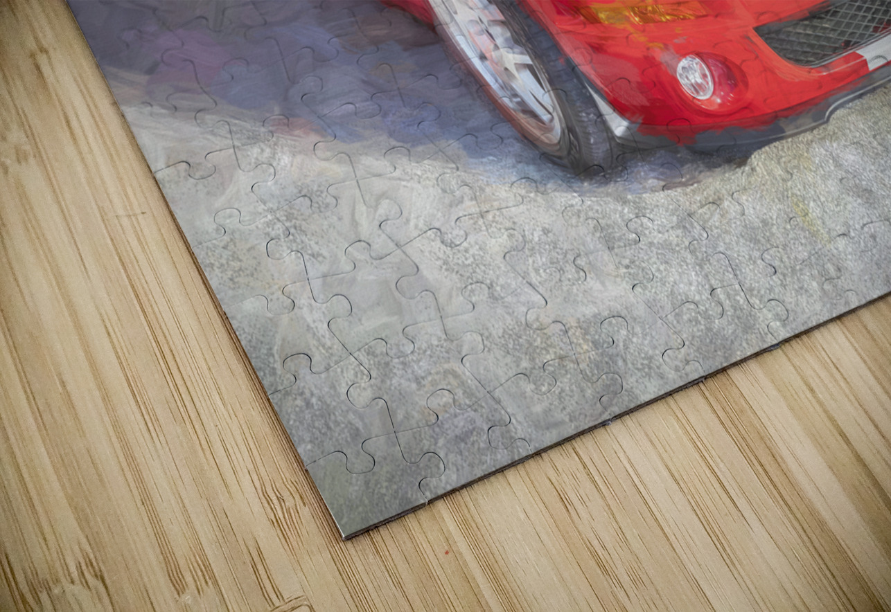 2007 Red Ford Shelby Mustang GT500 X 5 Rich Franco Puzzle