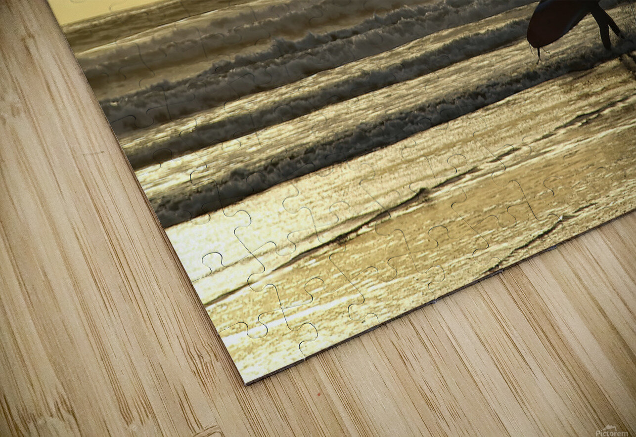 Cox Bay surfing sunset Pixel Point Zero Puzzle