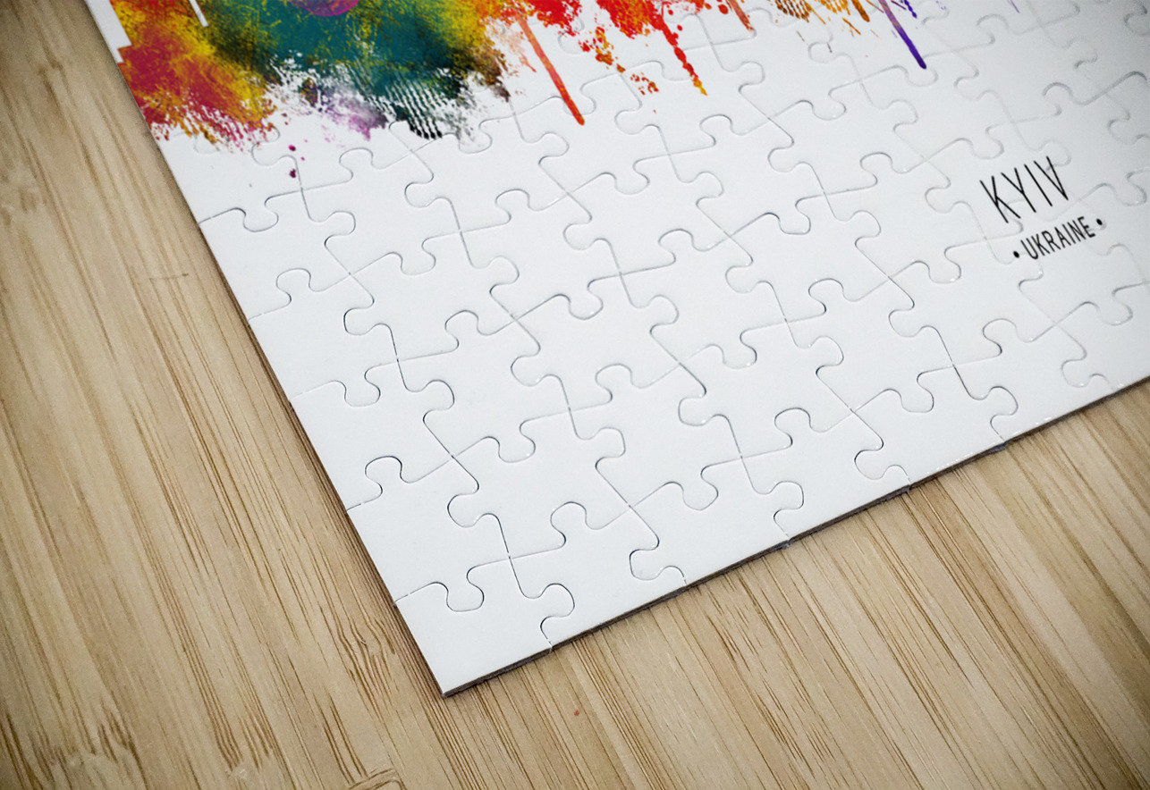 Kyiv Ukraine Skyline Towseef Dar Puzzle