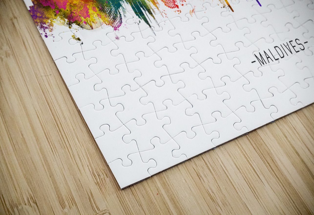 Maldives Skyline Towseef Dar Puzzle
