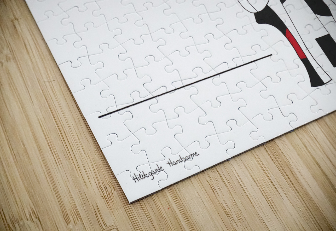 La Vache III Hildegarde Handsaeme Puzzle