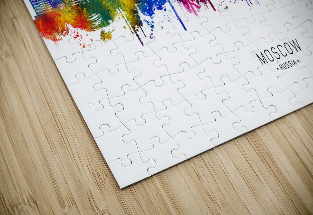 Moscow Russia Skyline Towseef Dar Puzzle