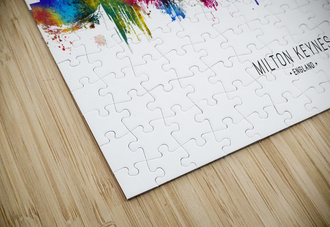 Milton Keynes England Skyline Towseef Dar Puzzle