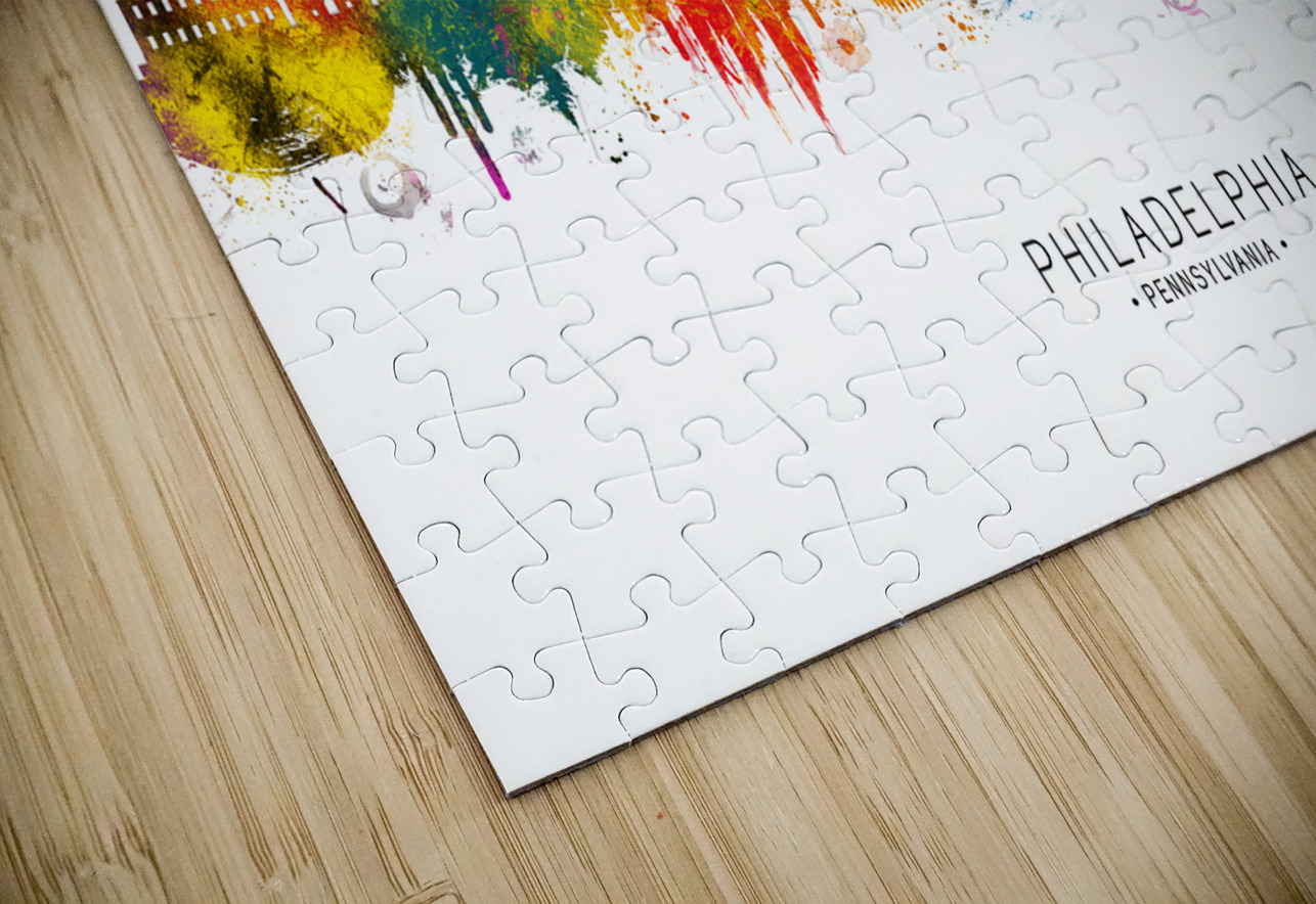Philadelphia Pennsylvania Skyline Towseef Dar Puzzle