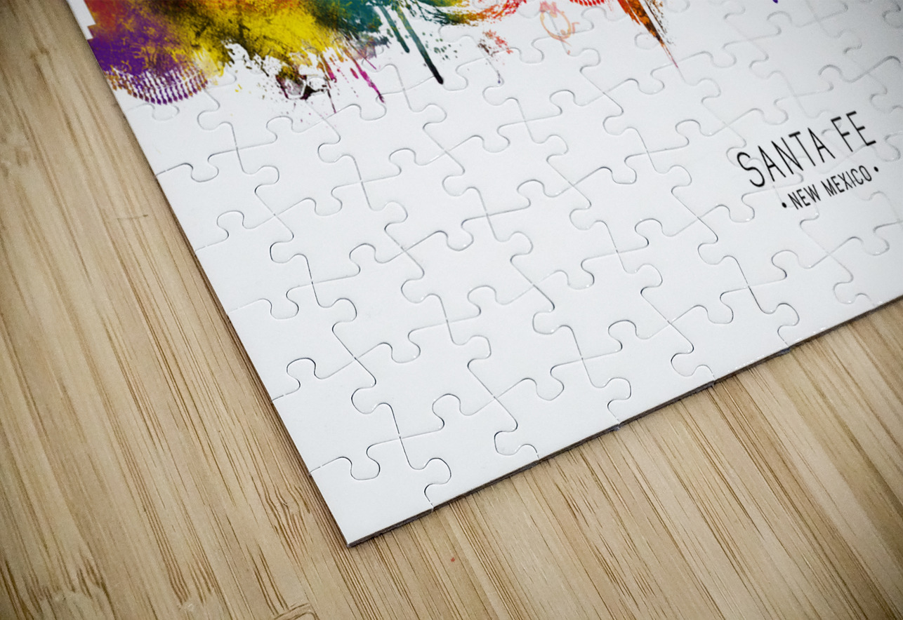 Santa Fe New Mexico Skyline Towseef Dar Puzzle