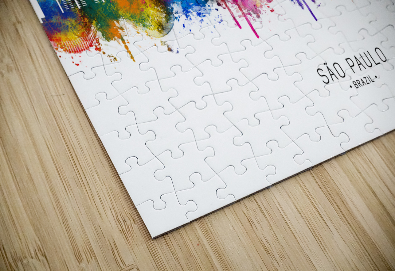 Sao Paulo Brazil Skyline Towseef Dar Puzzle