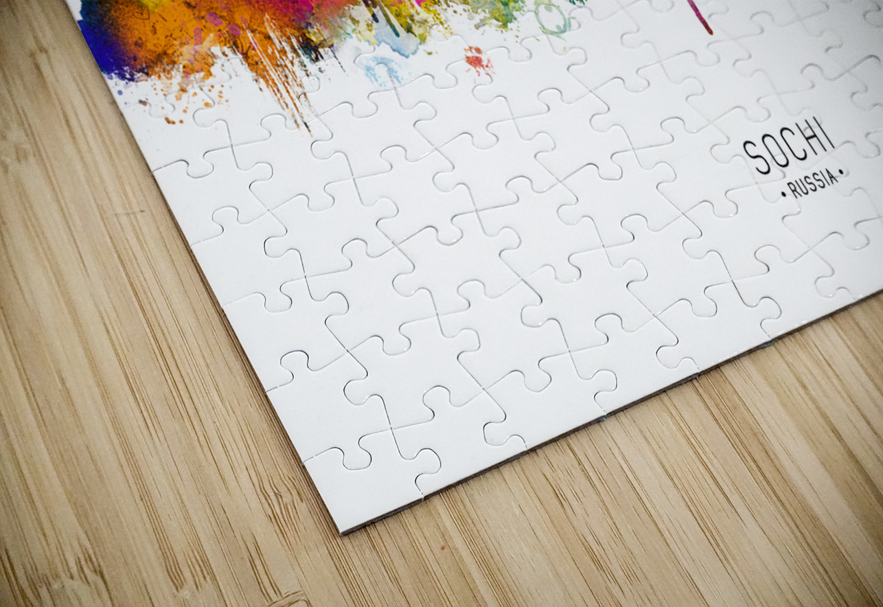 Sochi Russia Skyline Towseef Dar Puzzle