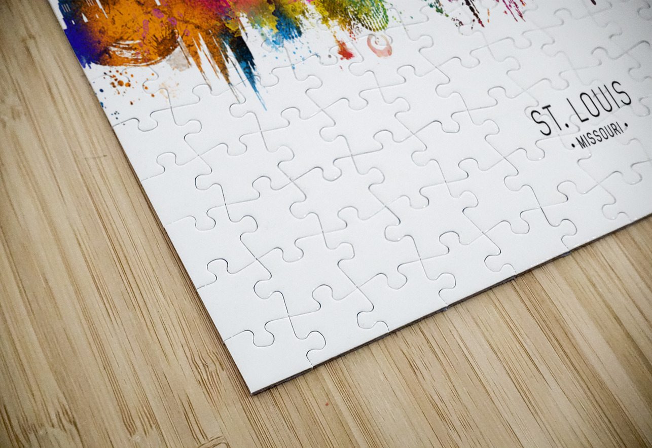 St. Louis Missouri Skyline Towseef Dar Puzzle