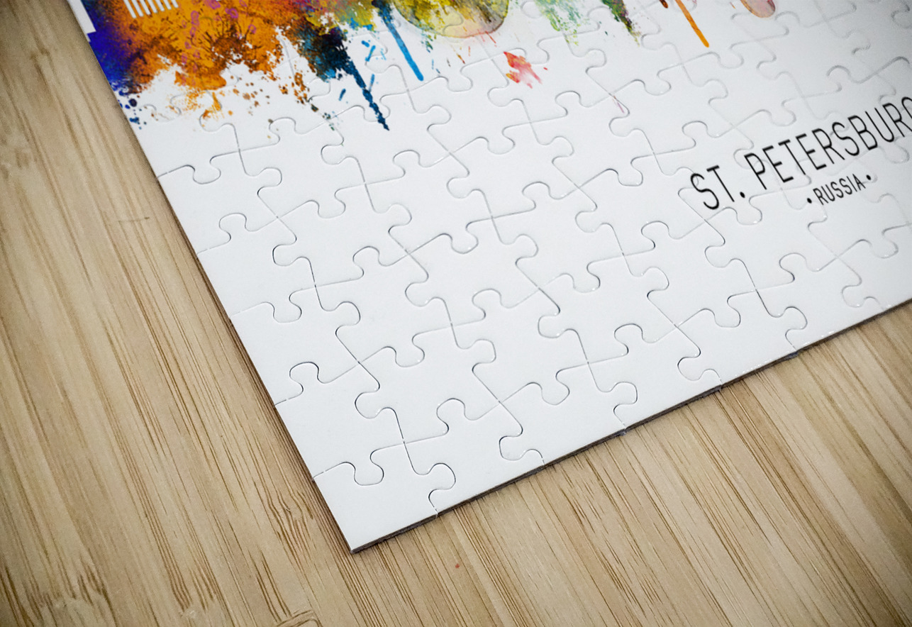 St. Petersburg Russia Skyline Towseef Dar Puzzle