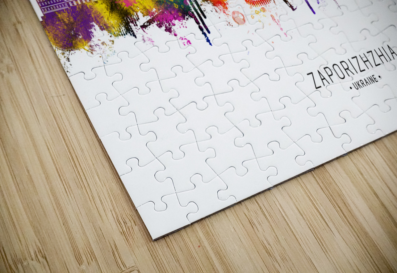 Zaporizhzhia Ukraine Skyline Towseef Dar Puzzle