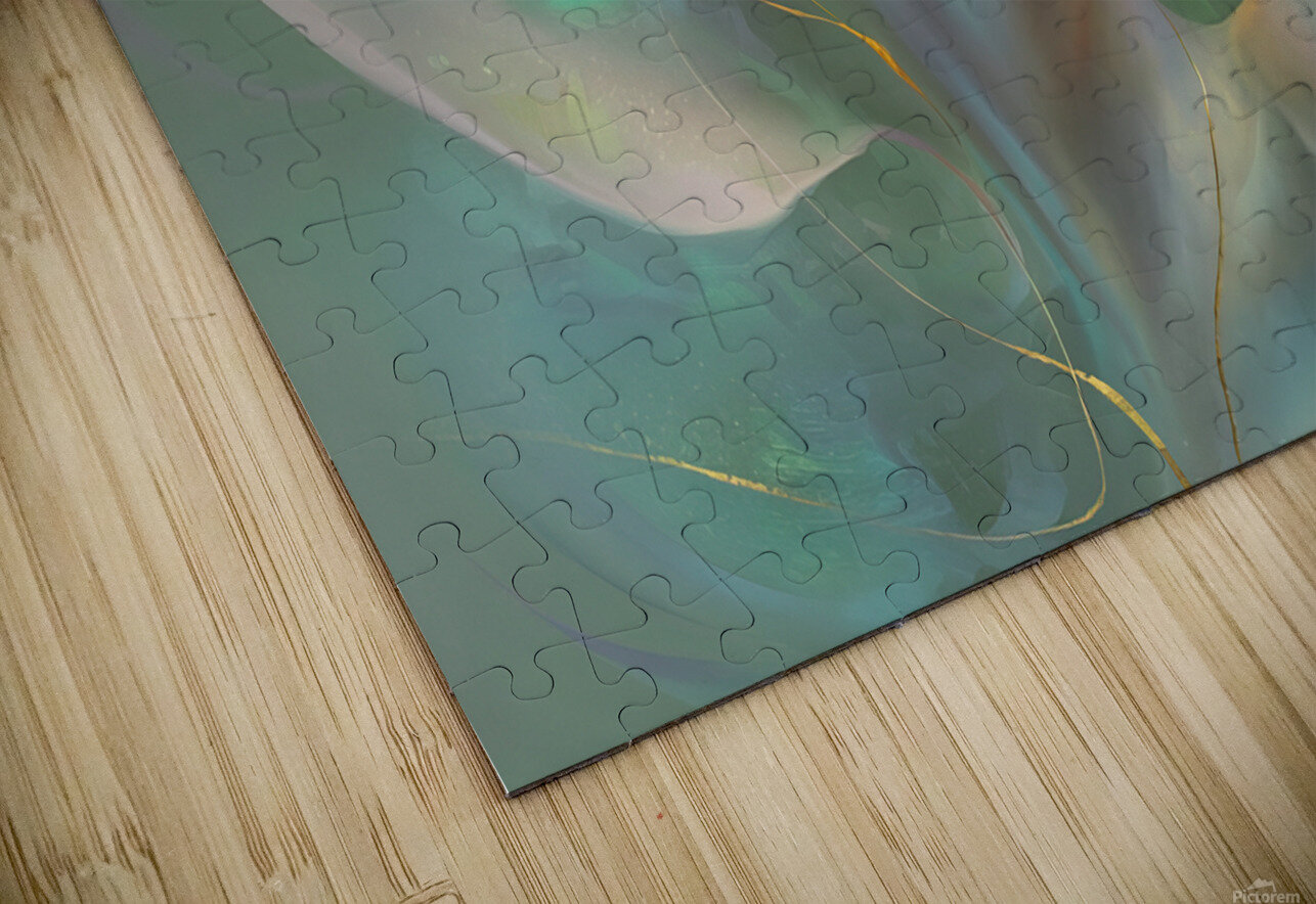 abstract oil painting that captures the essence of flowers  1 hesh4 Puzzle