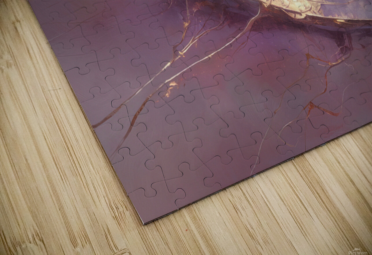 abstract oil painting that captures the essence of flowers  10 hesh4 Puzzle