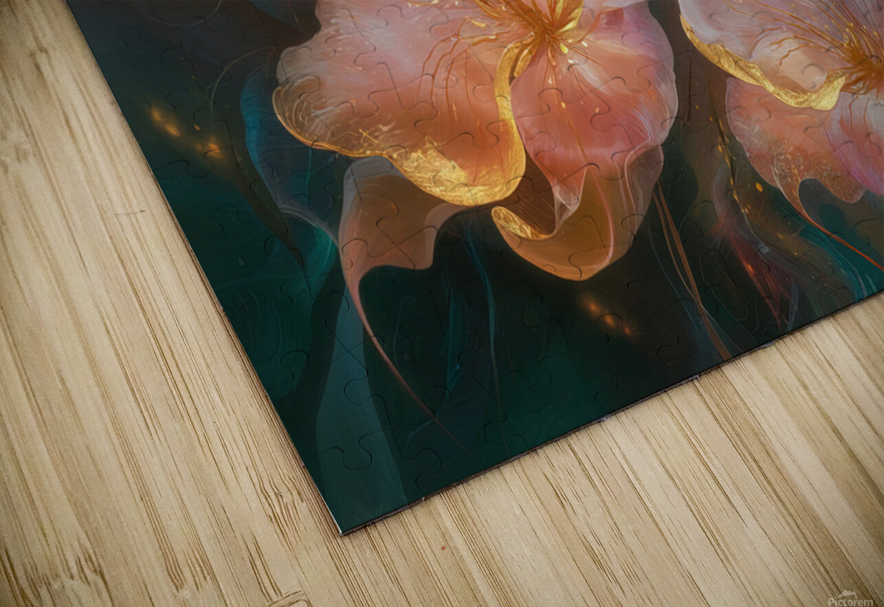 abstract oil painting that captures the essence of flowers  9 hesh4 Puzzle