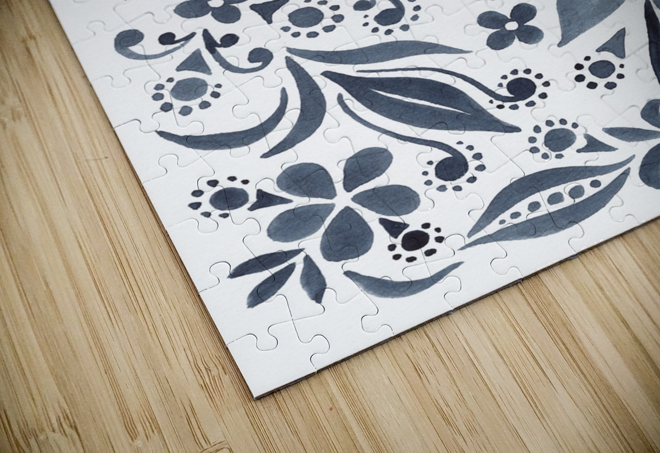 Flower Minimalism Pattern 7 Irina Sztukowski Puzzle