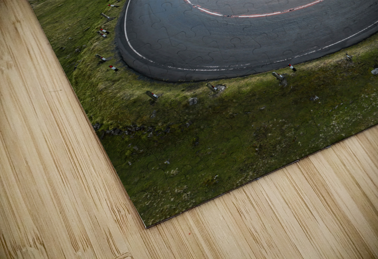 Aerial view of Cuckoo Bend Leighton Collins Puzzle