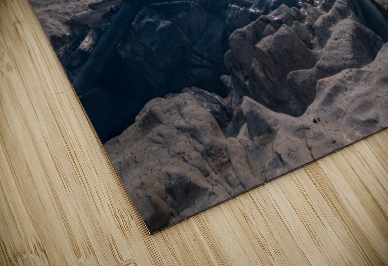 Banff to Jasper Rocky Waterfall Norma Brandsberg Photography Puzzle