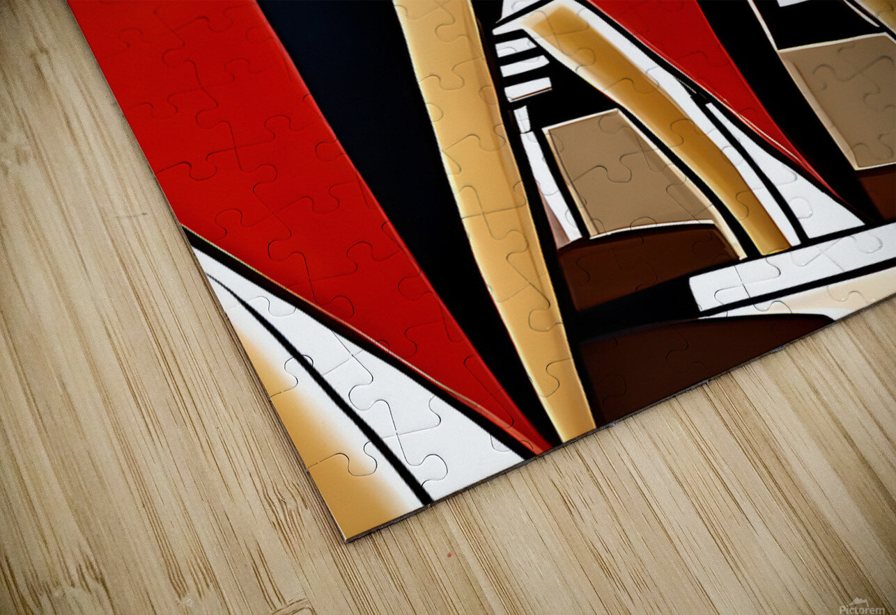 abstract geomatric art Irfan chishty Puzzle