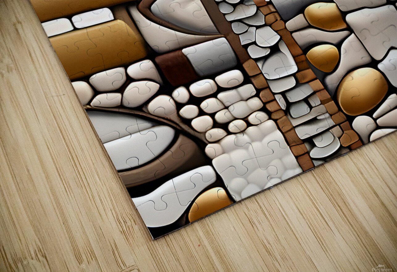 abstract stone pattern Irfan chishty Puzzle