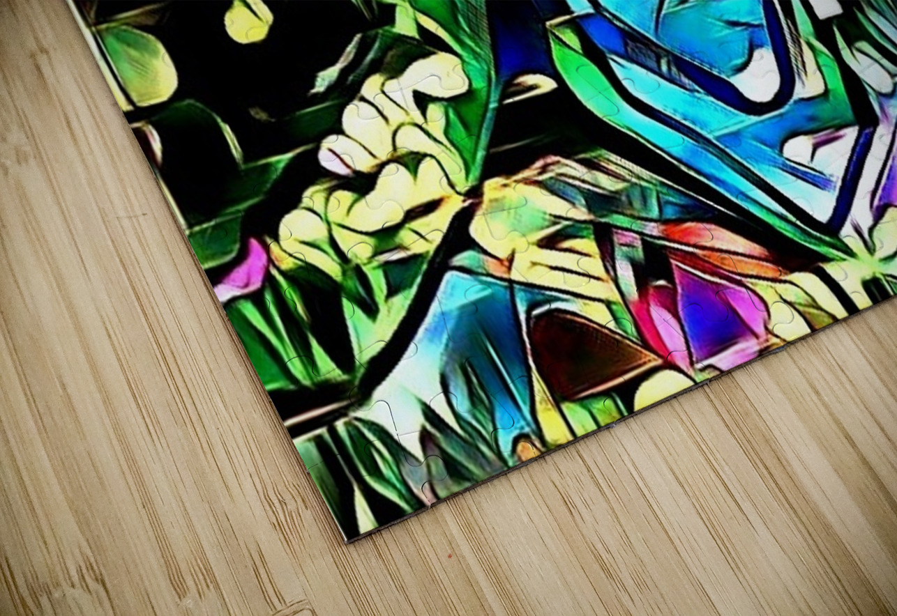 A Digital Mosaic of Expression Luciano Puzzle