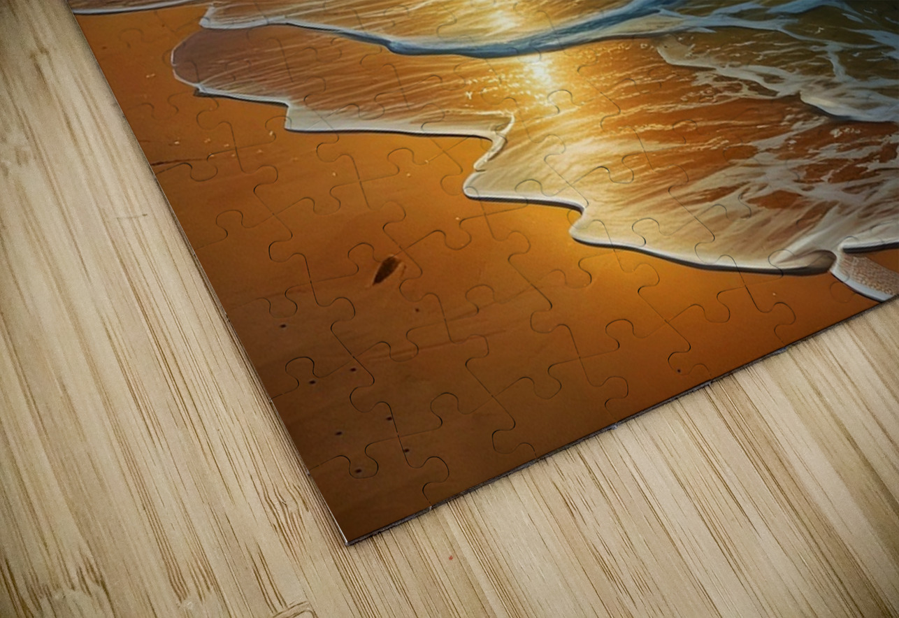 Golden Hour on the Shore 2 Esmonbijouart Puzzle