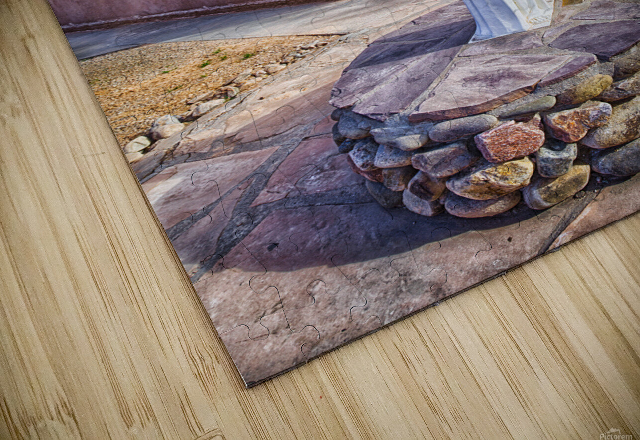 San Francisco Mission and Statue Jerry Fornarotto Puzzle