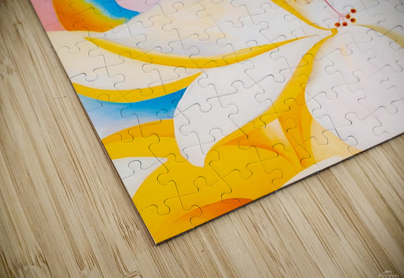 Georgia OKeeffe - Hibiscus with Plumeria William Store Puzzle