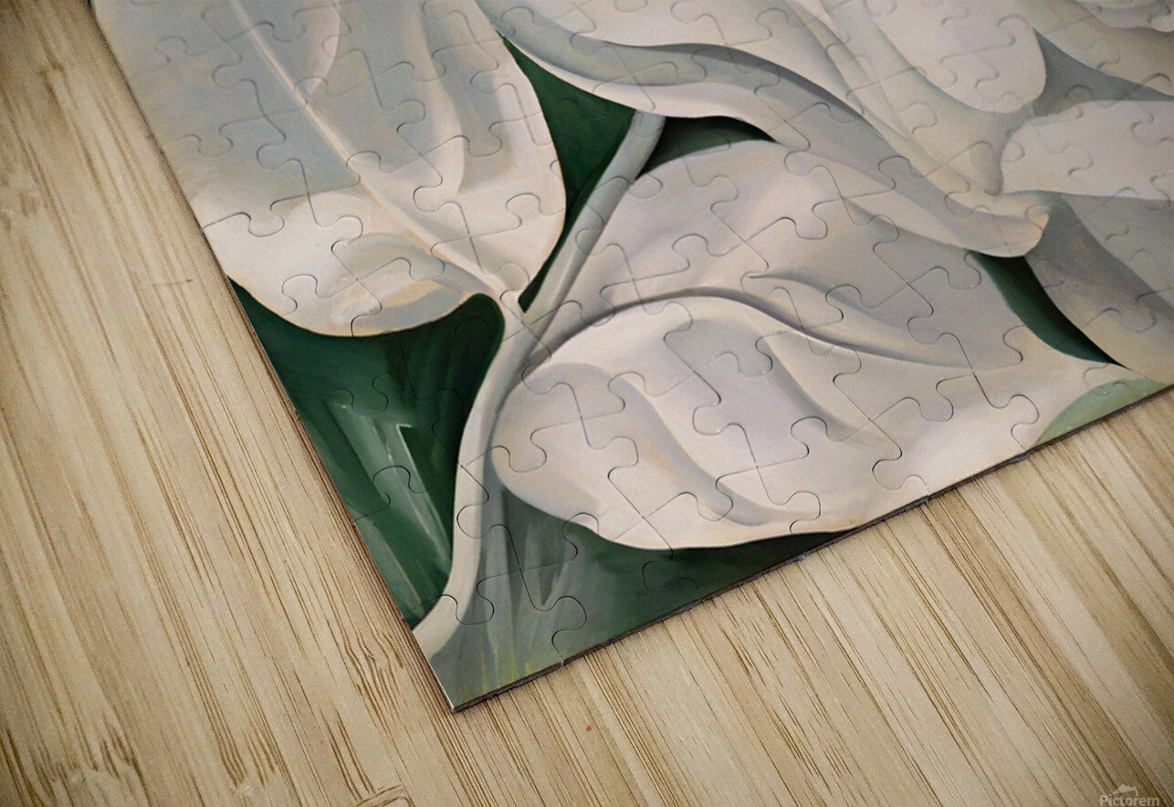 Georgia OKeeffe - The White Calico Flower  William Store Puzzle