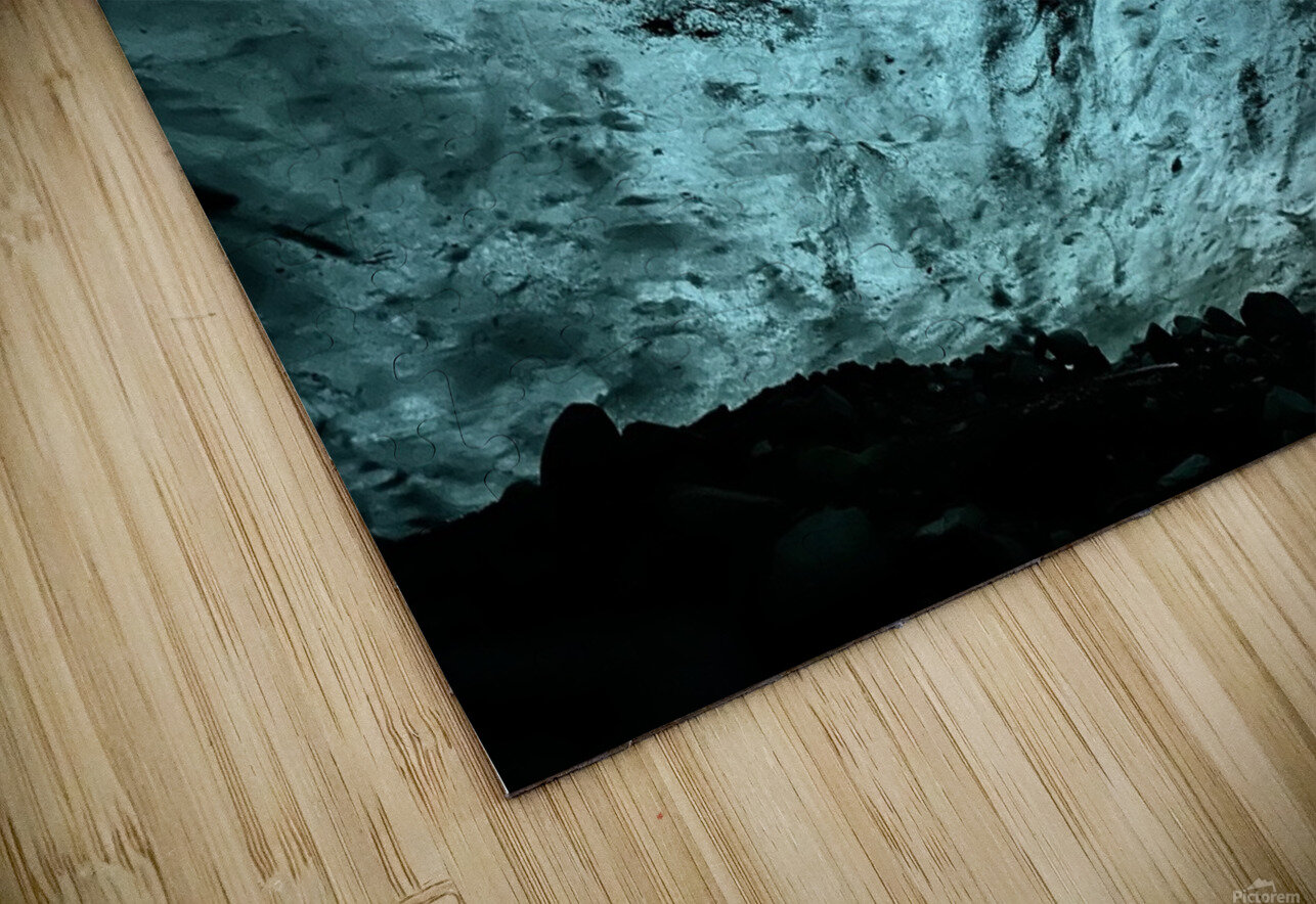 Ice Cave at Vatnajokull 4 Iceland JJones Arts Puzzle