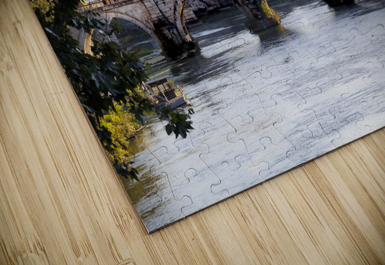 Rome ST Peters Basilica Night Sunset Tono Chavez Puzzle