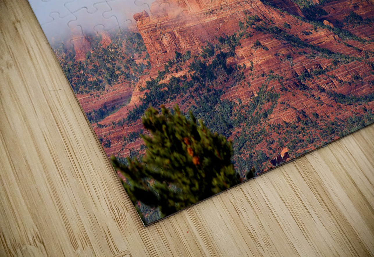 Clouds and Red Rock 1 Dave Cavan Photo Graphics Puzzle