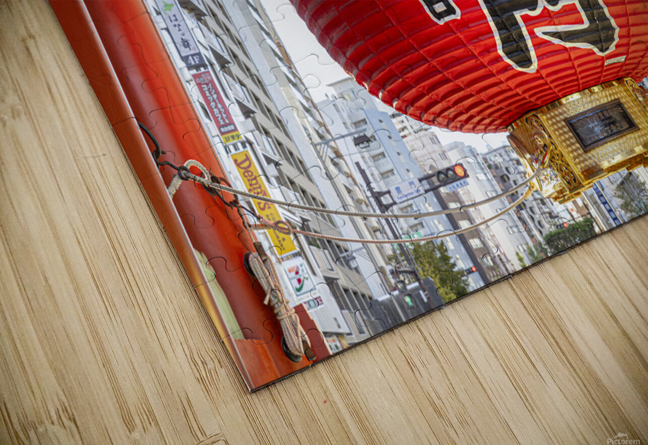 Detail of the large lantern at the Senso Ji temple Gualtiero Boffi Puzzle
