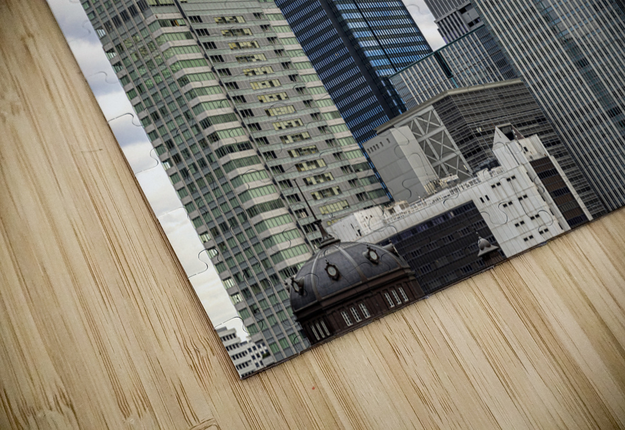  modern buildings in the centre of Tokyo Gualtiero Boffi Puzzle