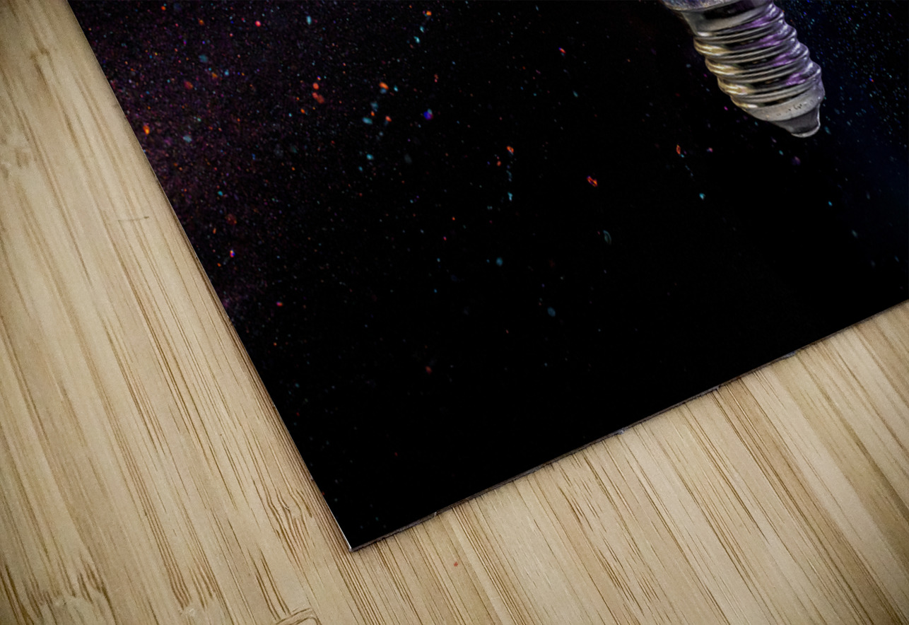 old bulb breaking into fragments on black  Gualtiero Boffi Puzzle