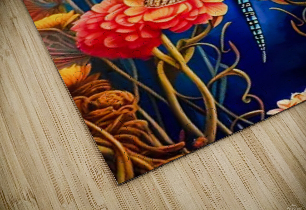 Blue Yellow Dragonfly Greta And Jade Fundraiser Puzzle