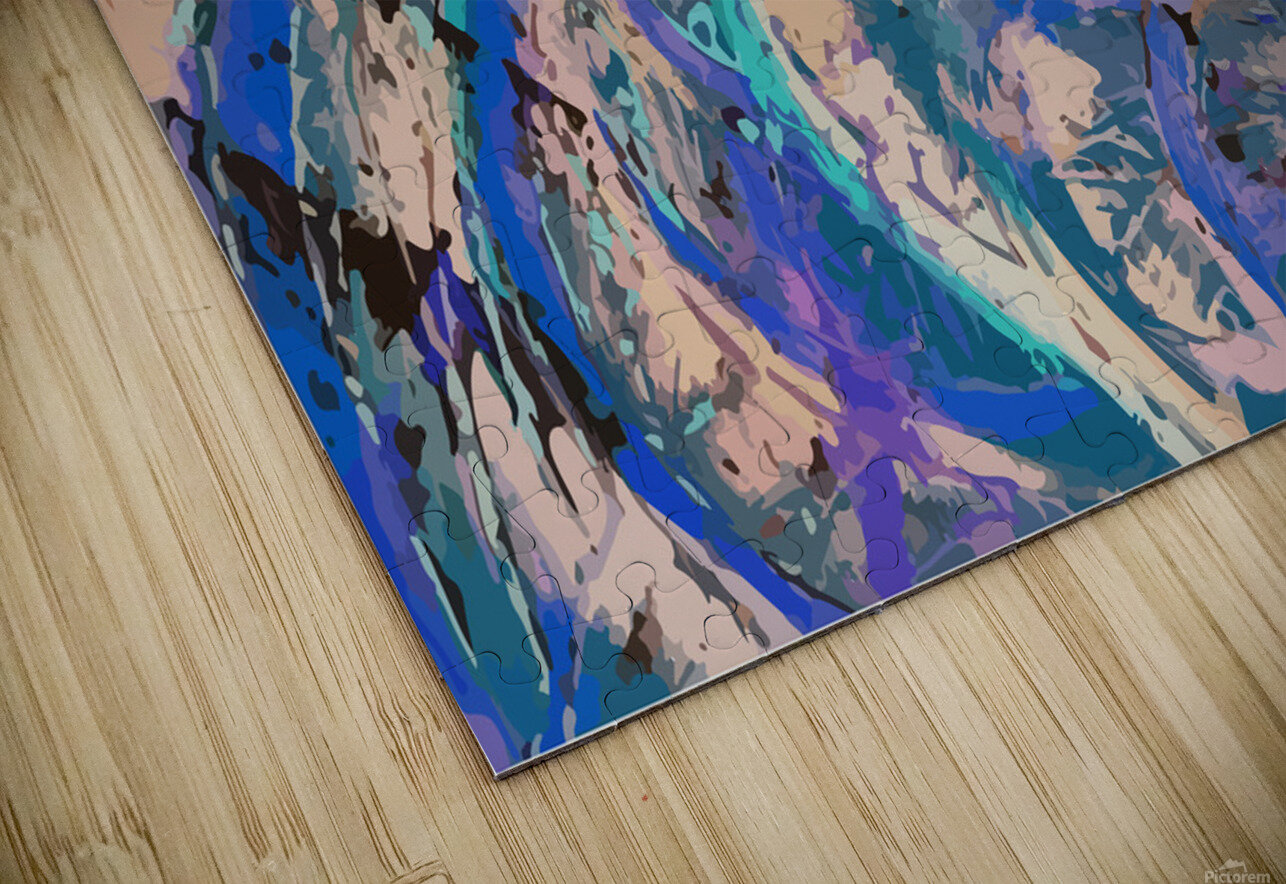 spacey purple paisley Sean Ahern Puzzle