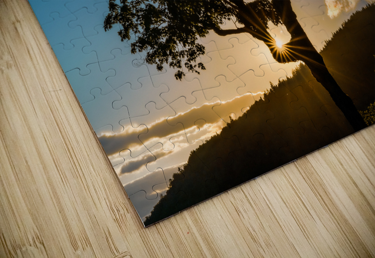 Kancamangus Sunset Geoffrey Prior Puzzle