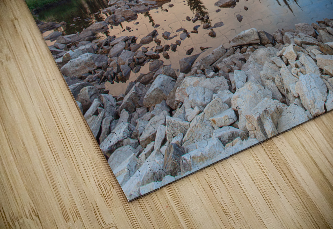Monashee: Golden Hour Reflections No.2 ALIA TERRA GALLERY Puzzle
